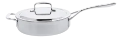Demeyere Sauteuse Intense 5 Met Dubbelwandig Deksel 24 cm Hot