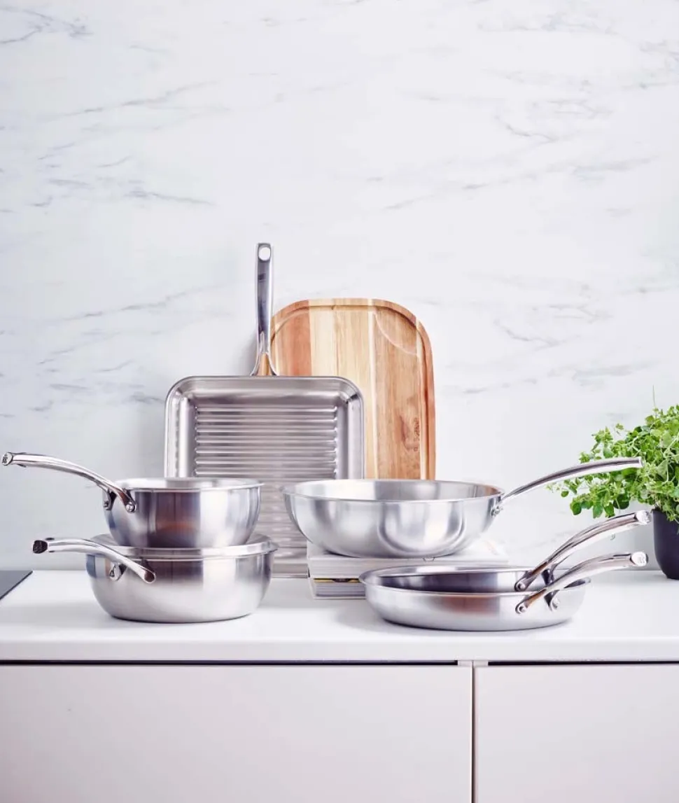 Sauteuse Met Deksel Bk Superior Tri-Ply 24 cm