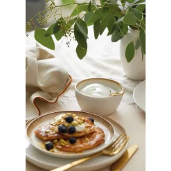 Schaal Bitz Creme 10 cm (6-Delig)