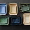 Schaal Bitz Gastro Rectangular Black Blue 28 x 21 cm (2-delig)