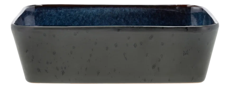 Schaal Bitz Gastro Rectangular Black Blue 28 x 21 cm (2-delig)