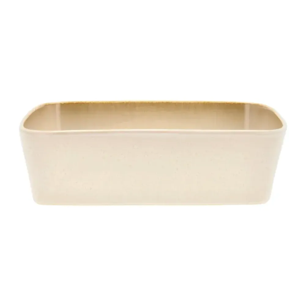 Bitz Schaal Gastro Rectangular Cream Cream 28 x 21 cm (2-delig) Discount