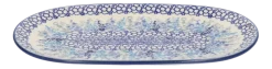 Bunzlau Castle Schaal Delphinium Wide Oval Sale