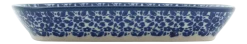 Schaal Bunzlau Castle Rechthoek Indigo (15 x 18,5 cm)