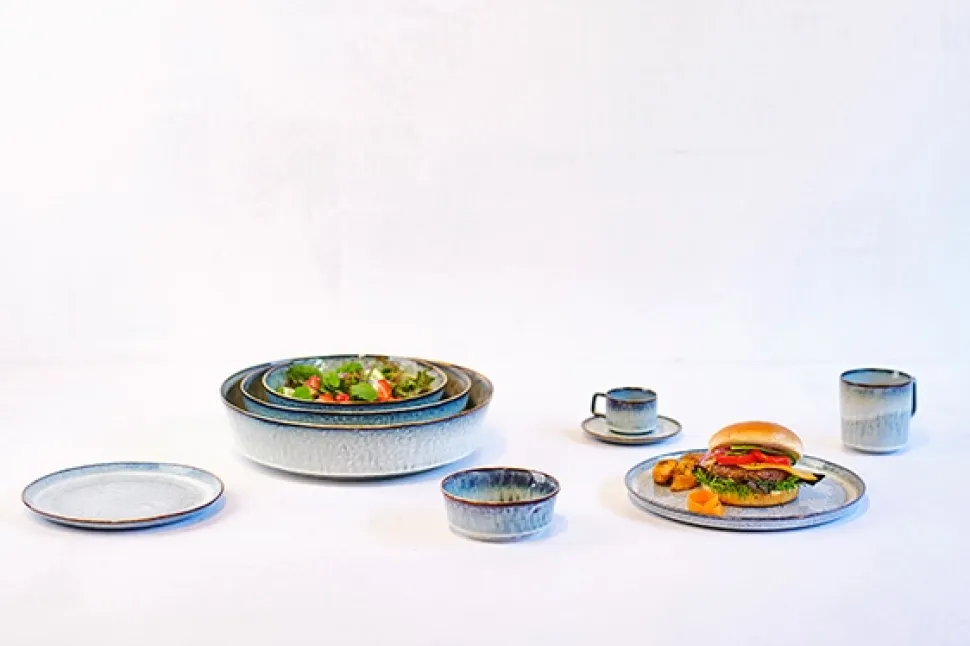 Schaal Cosy & Trendy Tigris 22 cm (Set van 4)