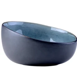 Gastro Schaal Toelopend Grey Blue 21 cm New