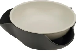 Joseph Joseph Schaal Double Dish 2 in 1 Met Afvalbakje Grijs Discount