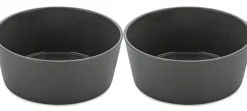 Schaal Koziol Bio-Circulair Connect Nature Ash Grey 890 ml (2-Delig)