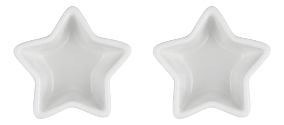 Schaal Le Creuset Ramekin Ster Wit