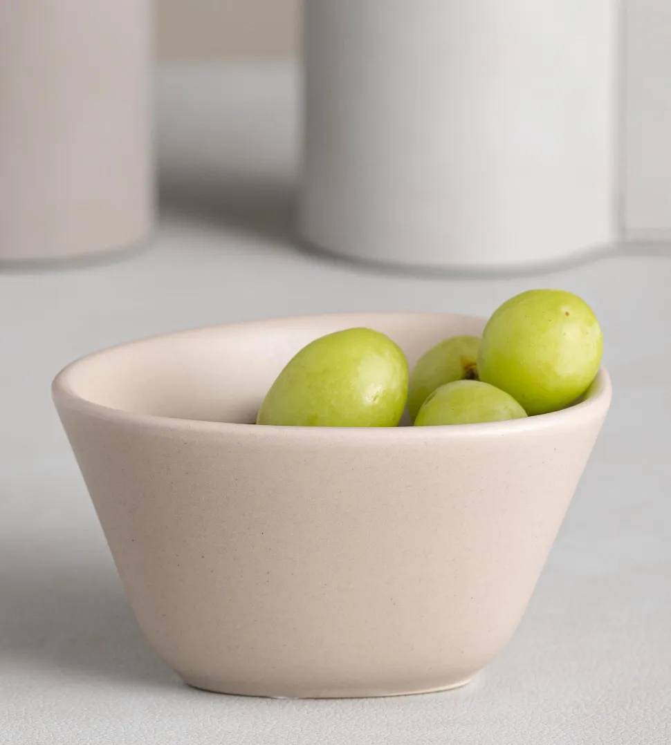 Schaal Lind DNA Stoneware Bowl S Sand