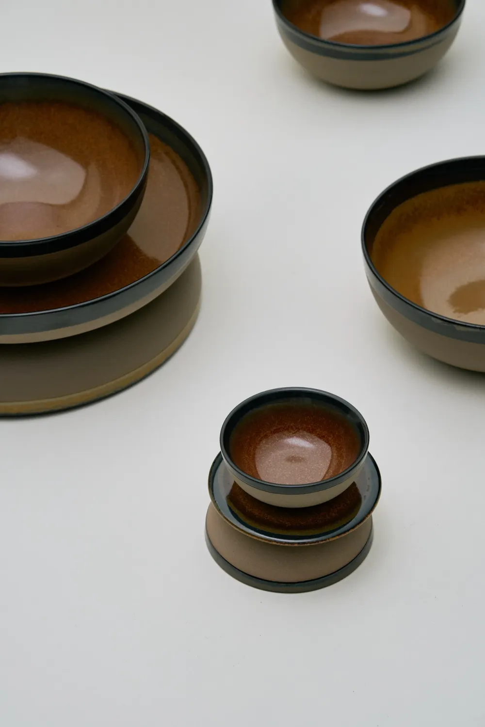 Serax Schaal Surface Tableware By Sergio Herman Camo Green 300 ml New