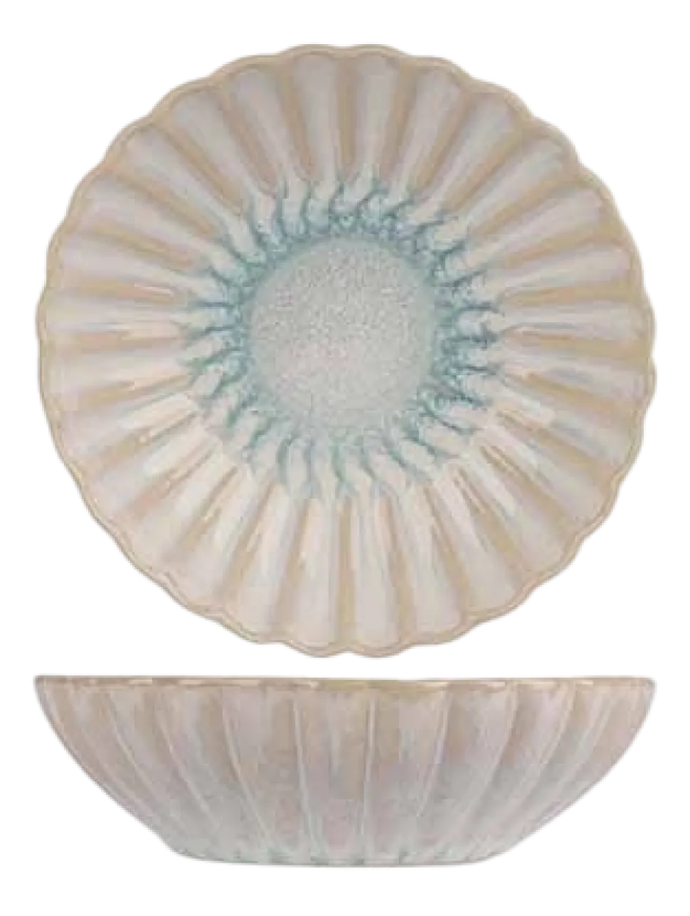 Schaaltje Cosy & Trendy Astera Pure 12 cm (Set van 6)