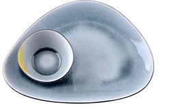 Gastro Schaaltje Grey Blue 8 cm (6-delig) Clearance