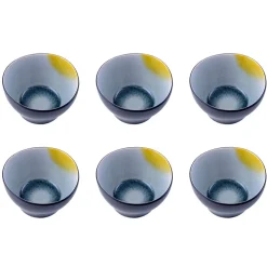 Schaaltje Gastro Klein Grey Blue 8 cm (6-delig)
