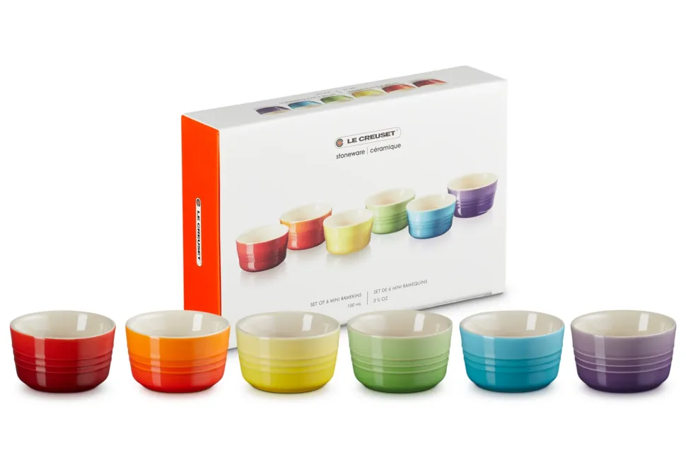 Schaaltje Le Creuset 100 ml Multi (6-delig)