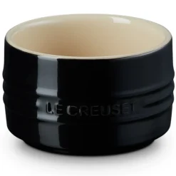 Le Creuset Schaaltje Stapelbaar Ebbenzwart 200ml (6-Delig) Outlet