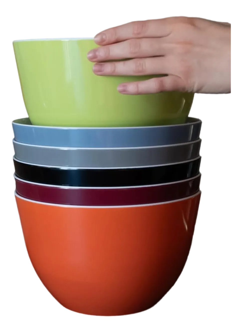 Schaal Trebonn Pile-S Kersenrood 22 cm