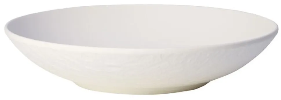 Schaal Villeroy & Boch Manufacture Rock Blanc Plat 24 cm (6-Delig)