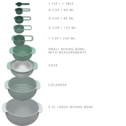 Joseph Joseph Schalenset Nest 9 Plus Editions Sage Groen Sale
