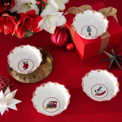 Schalenset Villeroy & Boch Toy's Delight 2025 Jubileum (Set van 4)