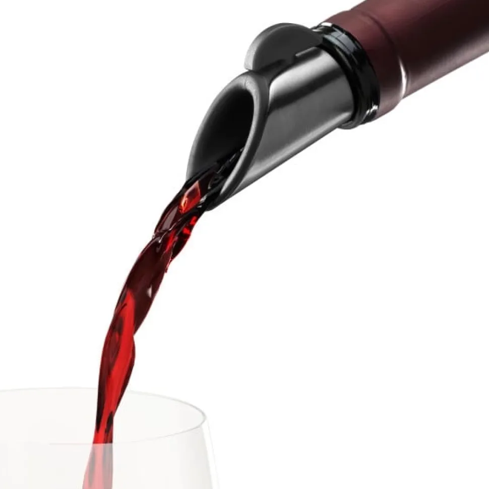 Schenktuit Innovine Pourer and Stopper Graphite