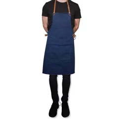 Schort Dutchdeluxes Amazing Apron BBQ Style Canvas Dark Blue