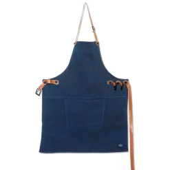 Schort Dutchdeluxes Amazing Apron BBQ Style Canvas Dark Blue