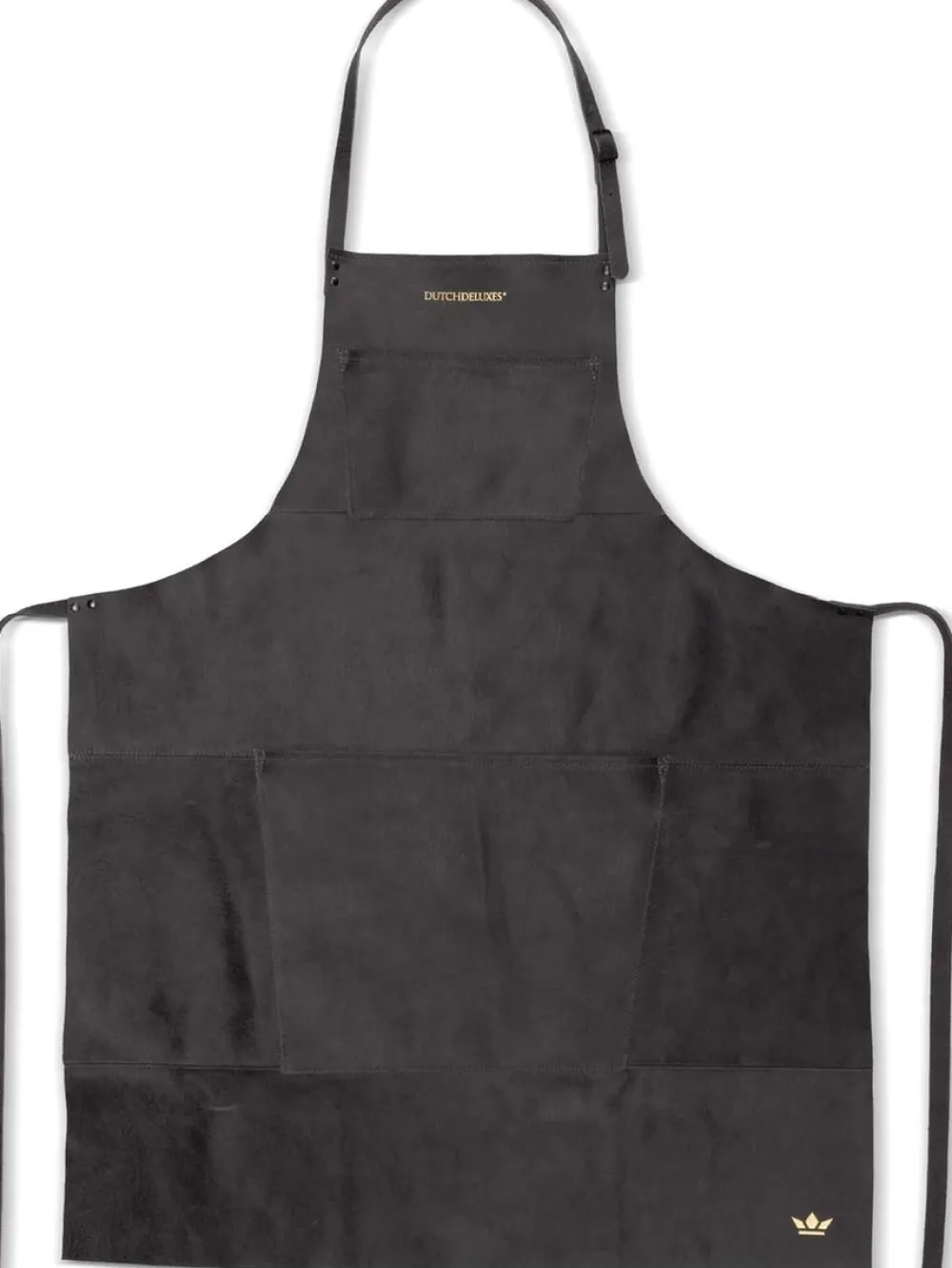 Dutchdeluxes Schort Brushed Apron Vintage Black