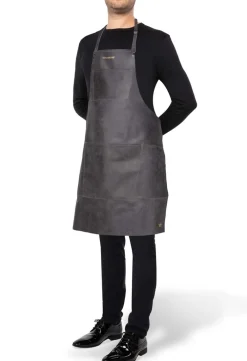 Dutchdeluxes Schort Brushed Apron Vintage Black