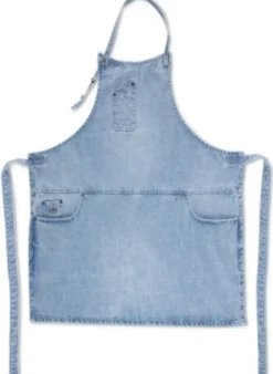 Dutchdeluxes Schort 5 Pocket Apron Washed Indigo Online