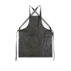 Dutchdeluxes Schort Suspender Serie Apron Vintage Grey Best