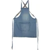 Schort Dutchdeluxes Suspender Serie Apron Blue