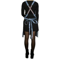 Schort Dutchdeluxes Suspender Serie Apron Blue