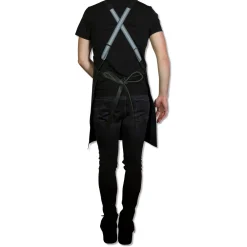 Dutchdeluxes Schort Suspender Serie Apron Black Best