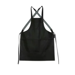 Dutchdeluxes Schort Suspender Serie Apron Black Best