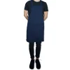 Dutchdeluxes Schort Suspender Serie Apron Dark Blue New
