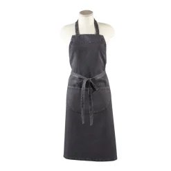 Libeco Schort Harbour Gunmetal Linnen Outlet