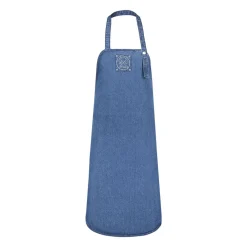 Witloft Schort Denim Apron Mid Blue Long Discount