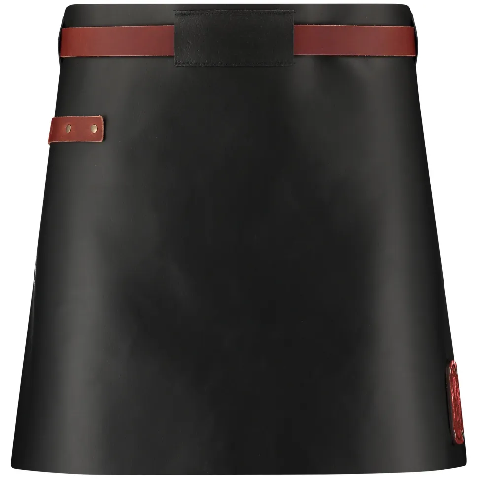 Schort Witloft Waist Down Black Cognac