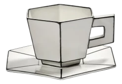 Serax - Annebet Philips - Carte Blanche Cappuccino Kop & Schotel - Set van 2 Best