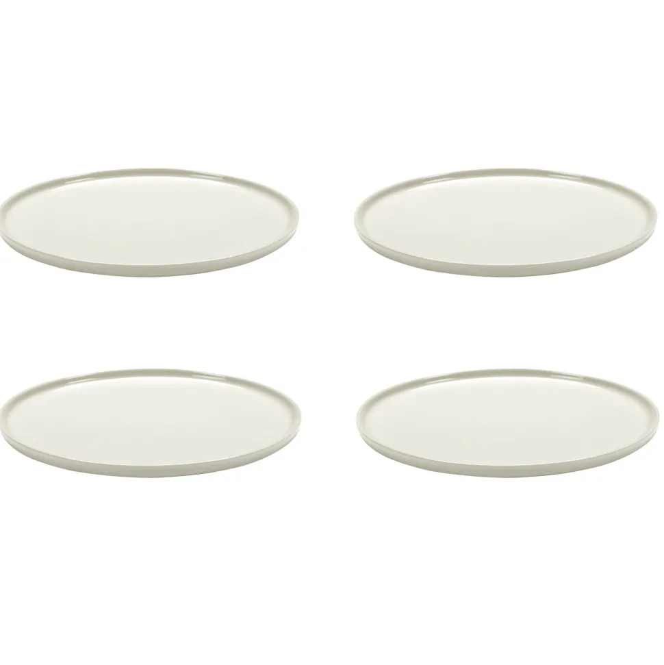 Serax Cena Bord - D18 cm - Set van 4 Ivoor
