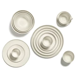 Serax Cena Bord 4 st. - D26 cm - Ivoor