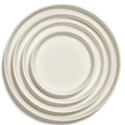 Serax Cena Bord 4 st. - D26 cm - Ivoor