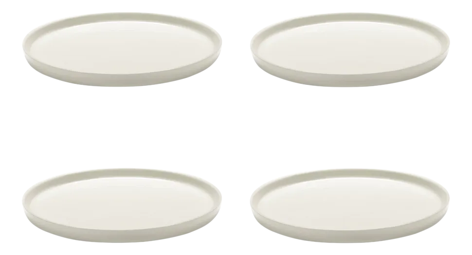 Serax Cena Bord 4 st. - D26 cm - Ivoor