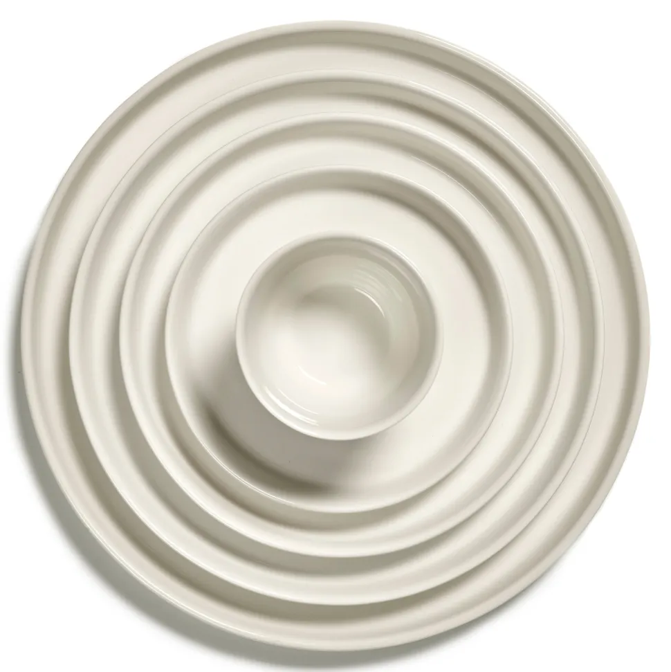 Serax Cena Bord 4 st. - D26 cm - Ivoor