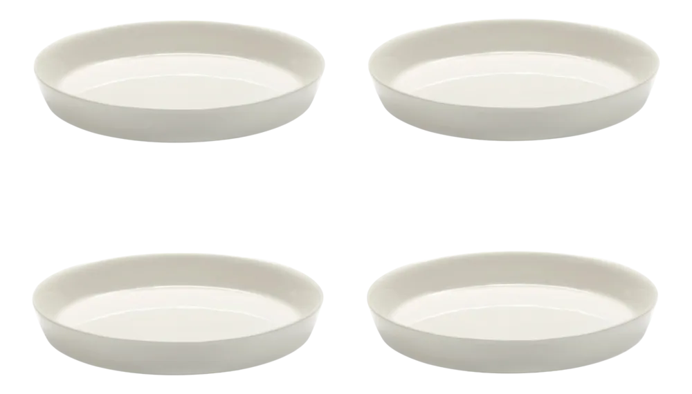 Serax Cena Diep Bord 4 st. - D22 cm - Ivoor Outlet