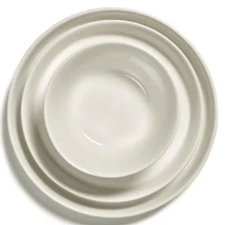 Serax Cena Diep Bord 4 st. - D22 cm - Ivoor Outlet