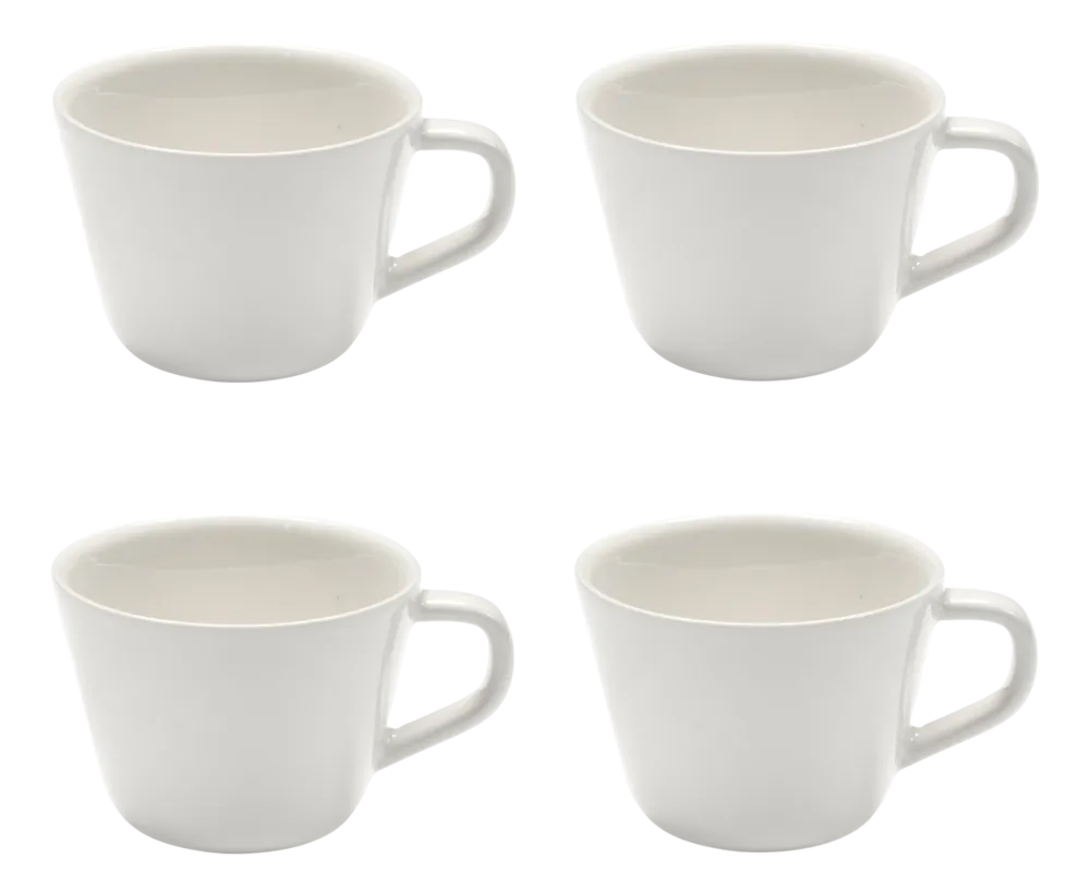 Serax Cena Koffiekop 4 st. - 0,2 L - Ivoor Clearance
