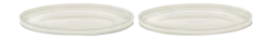 SERAX - Kelly Wearstler - Dune Dinerbord D28 cm - 2 st. - Alabaster