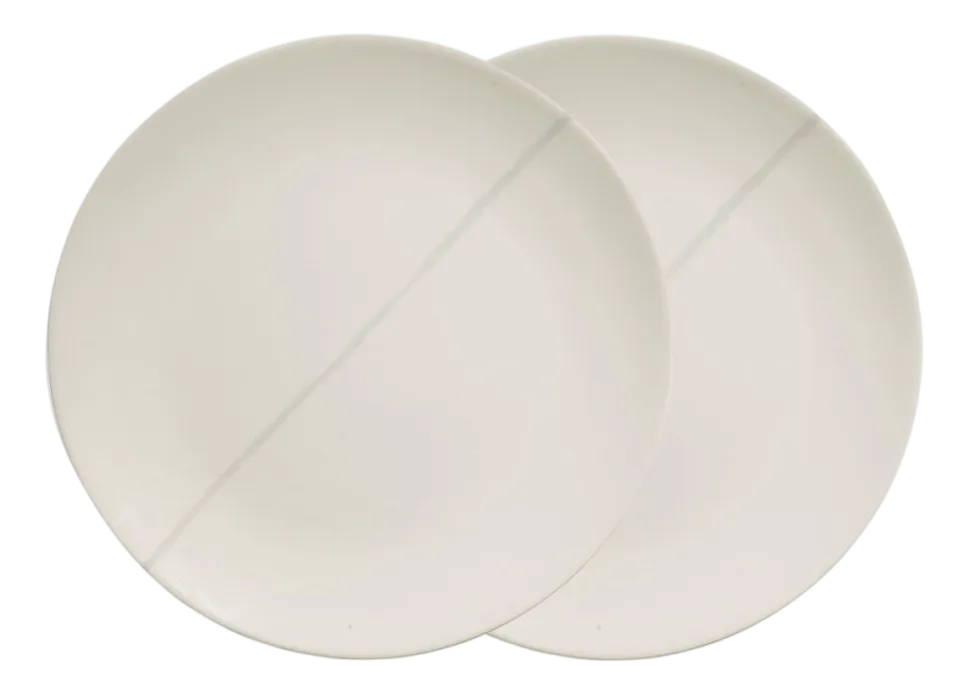 SERAX - Kelly Wearstler - Zuma Dinerbord D23 cm - 2 st. - Salt